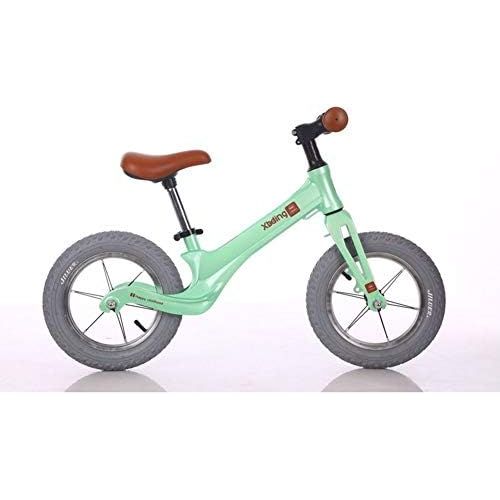  1-1 Wettbewerb Balance Fahrrad Kinder, Magnesiumlegierung Pannensichere Gummireifen Ultraleicht sicher