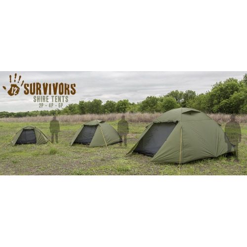  12 Survivors Shire Tent, Green