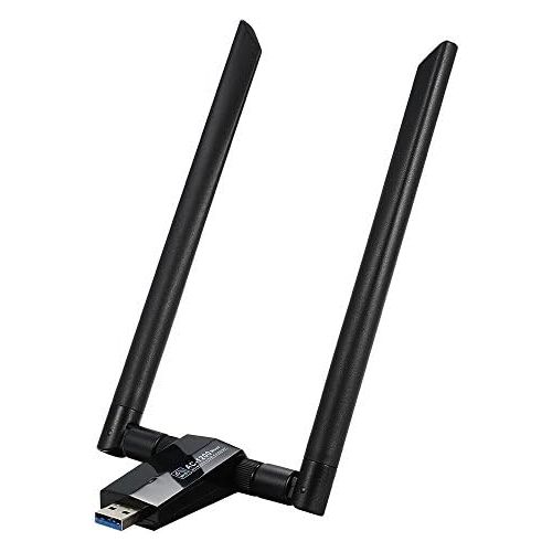 1200Mbps USB3.0 Wifi Adapter USB Wireless Adapter Daul Band (2.4G300M+5G867M) 802.11ac Dual 5dBi Antennas for Desktop PC for WinXPVista7810 for Linx2.6X for Mac OS X