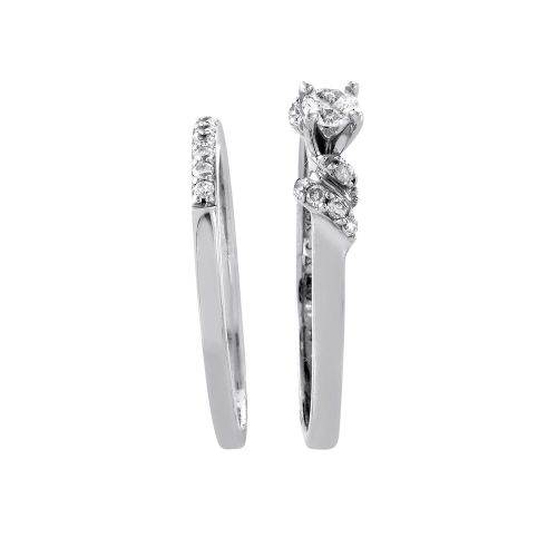  14K White Gold Diamond Bridal Set BR1209W