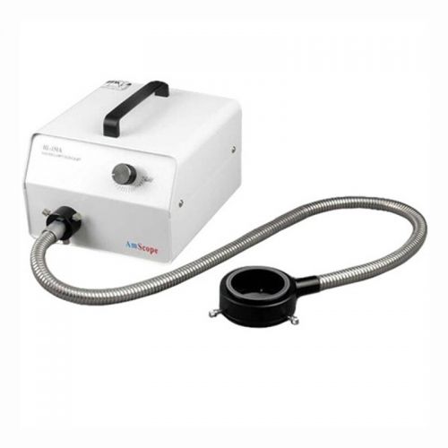  150W Fiber Optic Microscope Ring Illuminator by AmScope