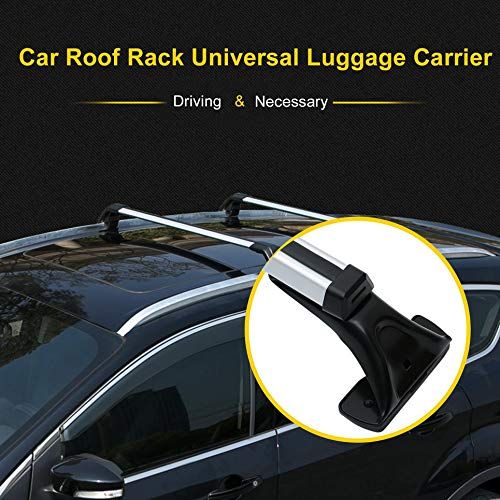  16 Simoner Aluminum Alloy Car Roof Rack Cross Bars, Universal Luggage Carrier Mazda Mitsubishi Toyota