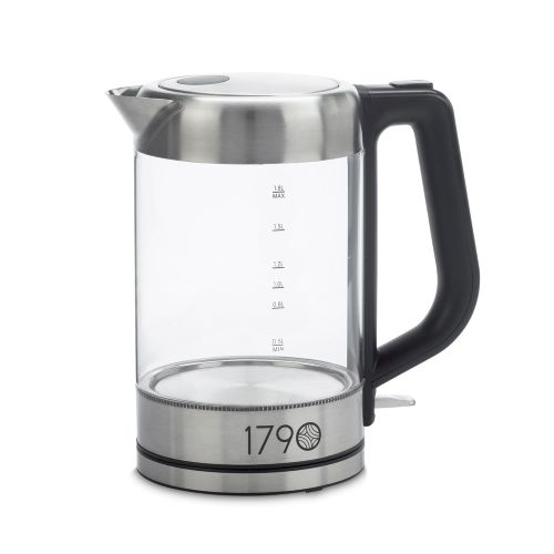  1790 Electric Kettle 1.8 Liter - (0.5 Gallon) BPA Free, Cordless, Stainless Steel Finish - The Perfect Electric Tea Kettle & Water Boiler