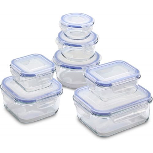  [아마존 핫딜]  [아마존핫딜]1790 Glass Food Storage Container Set (14 Piece)