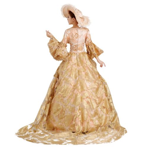  1791s lady Womens Victorian Rococo Dress Medieval Renaissance Regency Costume