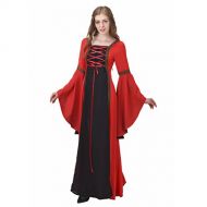 1791s lady Womens Gothic Medieval Dresses Renaissance Gown NQ0025