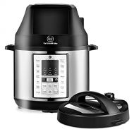 [아마존베스트]1829 CARL SCHMIDT SOHN 6.5Qt Pressure Cooker and Air Fryer Combos, 21-in-1 Programmable Pressure Pot with Detachable Pressure & Crisp Lid, LED Digital Touchscreen, 3Qt Air Fry Basket,Free Recipe Book, 15