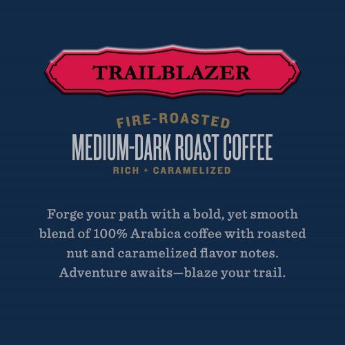  1850 Trailblazer, Medium-Dark Roast Coffee, K-Cup Pods for Keurig Brewers, 16 Count (Pack of 4)