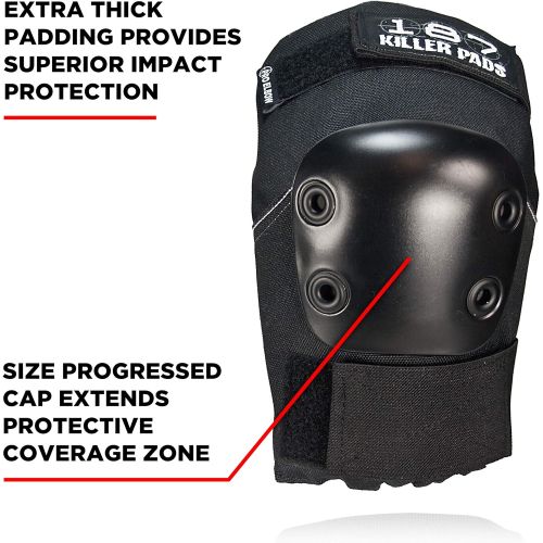  187 KILLER PADS Skate-and-Skateboarding-Elbow-Pads Pro Elbow Pad