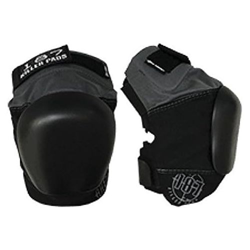  187 Killer Pads Pro Derby Knee Pads (Grey Black, 2-3X-Large)