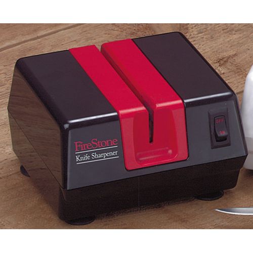  Firestone FSFS1901 Black Red Electric Diamond Sharpening Knife Sharpener