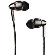 1MORE Quad Driver in-Ear Earphones Hi-Res High Fidelity Headphones with Warm Bass, Spacious Reproduction, High Resolution, Mic and in-Line Remote for iPhoneAndroidPCTablet - Sil