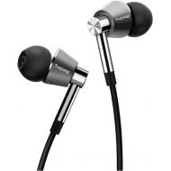 1MORE Triple Driver In-Ear Earphones Hi-Res Headphones with High Resolution, Bass Driven Sound, MEMS Mic, In-Line Remote, High Fidelity for SmartphonesPCTablet - Gold