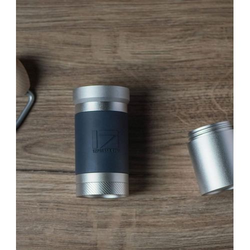  [아마존베스트]1Zpresso JX-PRO Manual Coffee Grinder Light Gray Capacity 35g with Assembly Stainless Steel Conical Burr - Numernal Adjustable Setting, Portable Mill Faster Grinding Efficiency Esp