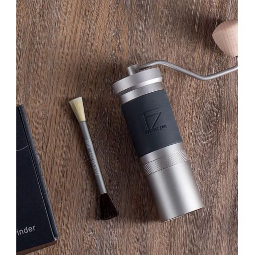  [아마존베스트]1Zpresso JX-PRO Manual Coffee Grinder Light Gray Capacity 35g with Assembly Stainless Steel Conical Burr - Numernal Adjustable Setting, Portable Mill Faster Grinding Efficiency Esp