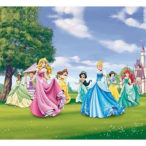  1art1 Disney Princess Window Curtain - Princess (71 x 63 inches)