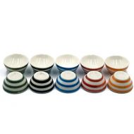 1shopforyou 10 Ceramic Bowls Handpainted Dollhouse Miniatures Toys Dishes Food Kitchen by Handmade No.4 Size XS