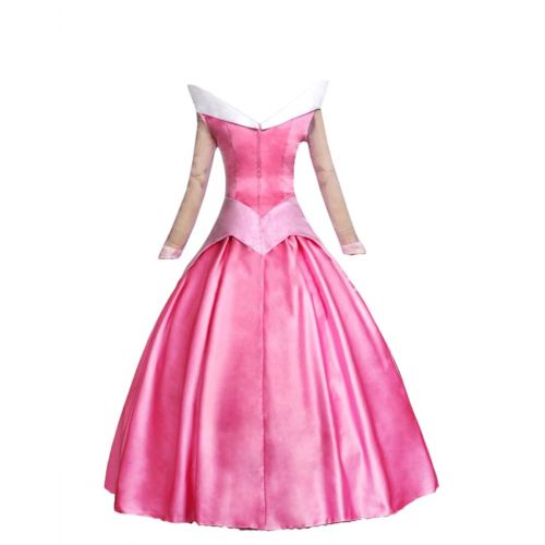  1stvital Elegant Cosplay Costume Princess Party Dress for Women Pink