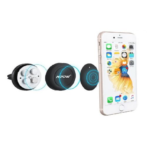  2 MPOW 360° Car Air Vent Magnetic Mount Holder Cradle Stand for Phones