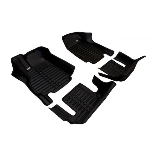  2011 TuxMat Custom Car Floor Mats for Nissan GTR 2008-2020 Models - Laser Measured, Largest Coverage, Waterproof, All Weather. The Best Nissan GTR Accessory. (Full Set - Black)