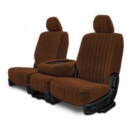 2013 Custom Seat Covers for Ford Crown Victoria Front 50/50 Bench - Brown Scottsdale