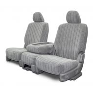 2013 Custom Seat Covers for Ford Crown Victoria Front 50/50 Bench - Silver Scottsdale