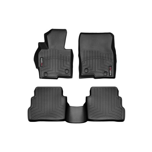  2013 WeatherTech Custom Fit FloorLiner for Mazda CX-5-1st & 2nd Row (Black)