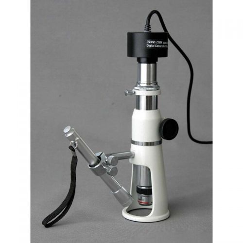  20X and 50X Shop Measuring Microscope with 8MP Digital Camera by AmScope