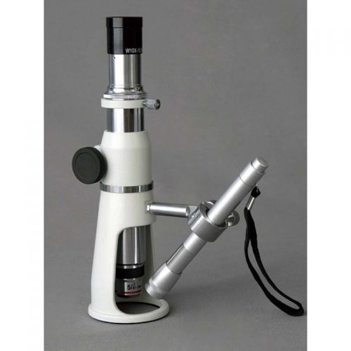  20X and 50X Shop Measuring Microscope with 8MP Digital Camera by AmScope