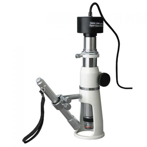  20X and 50X Shop Measuring Microscope with 8MP Digital Camera by AmScope