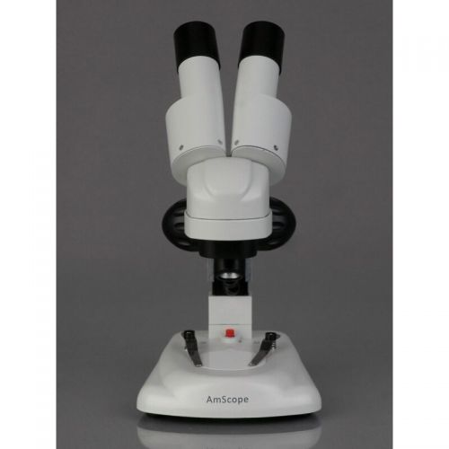  20x Cordless LED Portable Binocular Stereo Microscope by AmScope