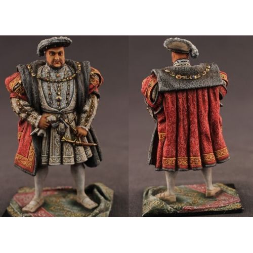  21st Century Toys Tin toy soldiers ELITE painted 54 mm English King Henry VIII