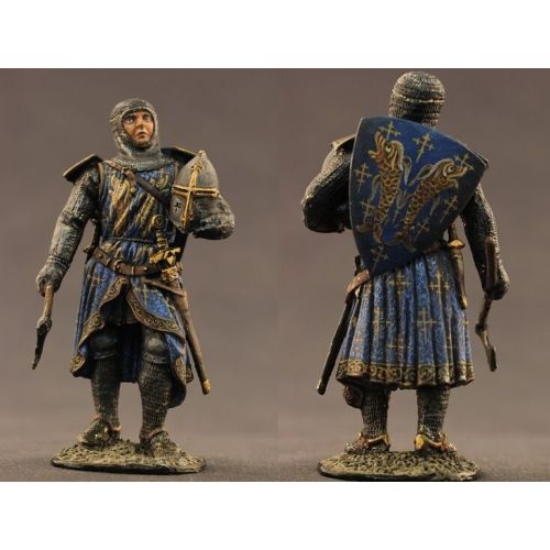  21st Century Toys Tin toy soldiers ELITE painted 54 mm medieval knight