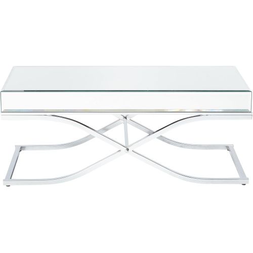  24/7 Shop at Home 247SHOPATHOME coffee-tables, Chrome