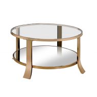 247SHOPATHOME IDF-4371C Hansen Coffee Table Champagne