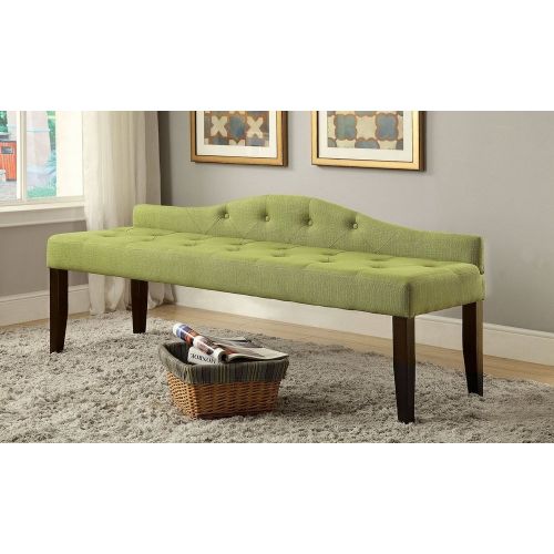  247SHOPATHOME IDF-BN6796GR-L Vanity-Benches Large Green