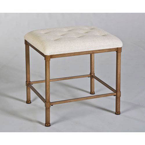  251 First Whittier Bronze Backless Vanity Stool