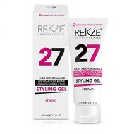 REKZE 27 Hair Styling Gel Strong, Breakthrough With Capixyl, Argan Oil, Caffeine, Keratin, Proline For Men & Women, Strengthens Hair, Reduces Breakage, Anti-Hair Loss & Support Hai