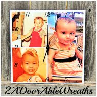 2ADoorAbleCreations Personalized Photo Clock