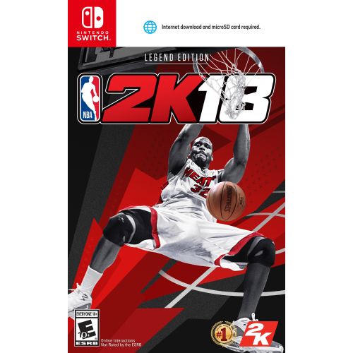  NBA 2K18 Legend Edition, 2K, Nintendo Switch, 710425459559