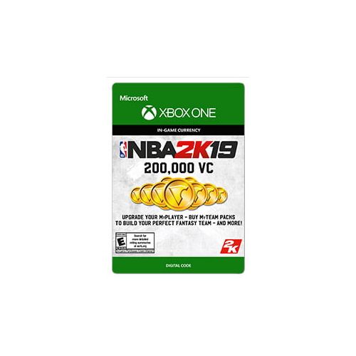  NBA 2K19 200,000 VC, 2K Games, Xbox, [Digital Download]