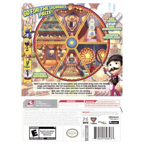  2K New Carnival Games (Wii)