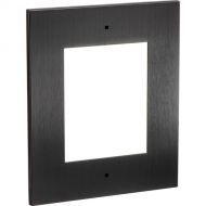 2N Flush Frame for 1 IP Verso Module (Black)