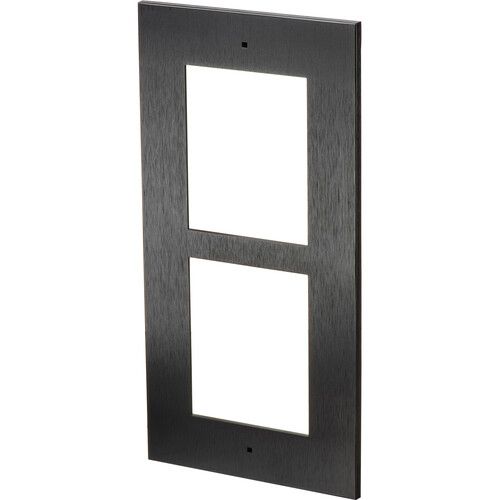  2N Flush Frame for 2 IP Verso Modules (Black)