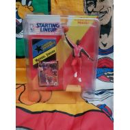 2NDHANDONDEMAND New 1992 Starting Lineup Micheal Jordan Action Figure With Collectors Card And Special Series Poster