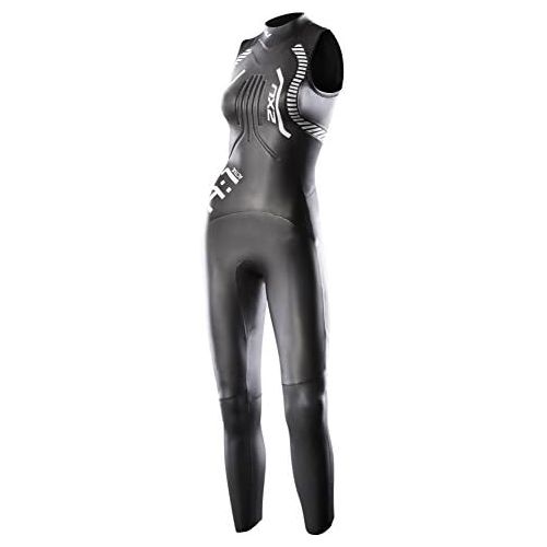  [아마존베스트]2XU Womens A:1 Active Sleeveless Wetsuit, Small Tall, Black/White