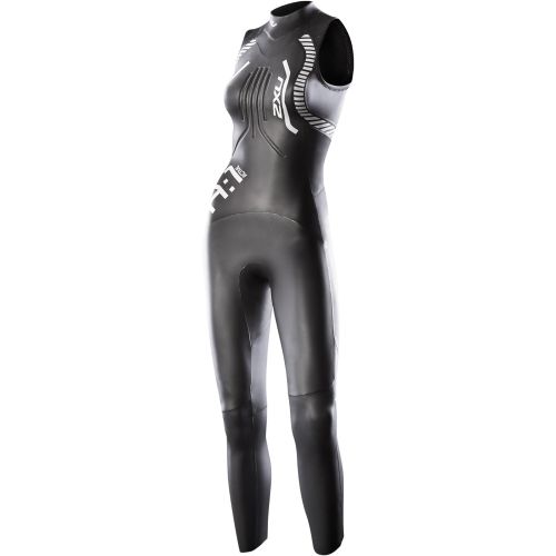  [아마존베스트]2XU Womens A:1 Active Sleeveless Wetsuit, Small Tall, Black/White