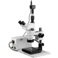 2x-225x Industrial Inspection Stereo Microscope with 5MP Digital Camera by AmScope
