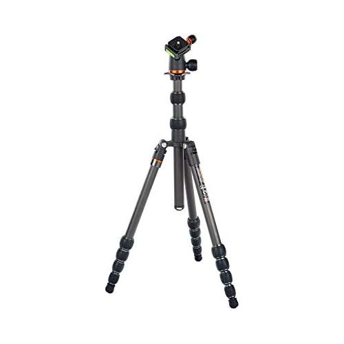  [아마존베스트]3 Legged Thing 3Legged Thing AirHed Punks Brian Carbon Fibre Travel Tripod with Ball Head NeoMatt Black