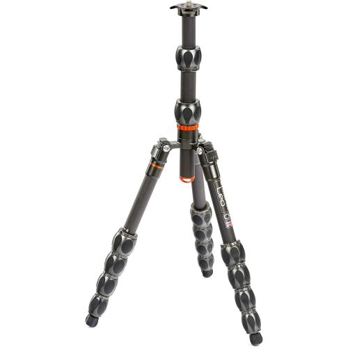  3 Legged Thing Eclipse Leo Carbon Fiber Travel Tripod (Gunmetal Gray)